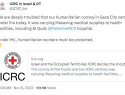 Israel Serang Konvoi Bantuan Kemanusiaan Gaza: Bulan Sabit Merah Mengecam Tindakan Bar-bar Itu