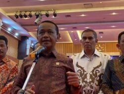 Menteri Investasi Bahlil Mengaku Sudah 300 KK Warga Pulau Rempang Pindah Sukarela