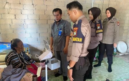 Pelayanan Kesehatan Gratis Polri di Rempang Mendapat Sambutan Hangat