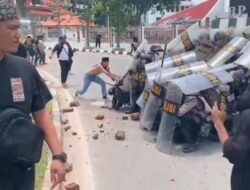 Kericuhan dalam Aksi Demo di Kantor BP Batam: 14 Orang Diamankan oleh Polisi