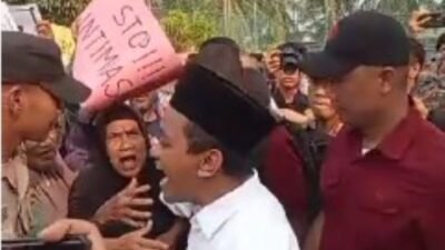 Menteri Investasi Bahlil Lahadalia Disambut Aksi Demo Emak-Emak saat Kunjungi Pasir Panjang Pulau Rempang