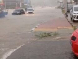 Kota Batam Diguyur Hujan Deras, Sejumlah Wilayah Mulai Terendam Banjir