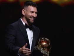 Lionel Messi Raih Trofi Ballon d’Or 2023:  Ucapan Terima Kasih ke Skuad Argentina