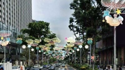 Orchard Road, Singapura, Siap Sambut Natal 2023 dengan Pesta Jalanan dan Tiga Desa Natal Hebat