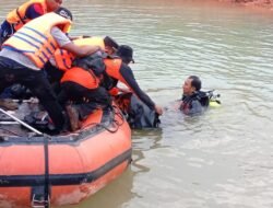 Tim SAR Berhasil Temukan Anak Tenggelam di Kolam Tambang Pasir Bintan