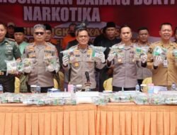 Dua Kurir Berhasil Diamankan, 65 Kg Sabu Gagal Beredar di Kota Pekanbaru dan Sumatera Utara