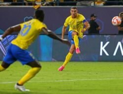 Cristiano Ronaldo Cetak Brace, Antar Al Nassr Menang Dramatis 4-3 atas Al Duhail