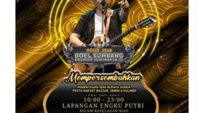 Legenda Musik Pop Sunda Doel Sumbang Akan Meriahkan Soenda Fest 2023 di Batam