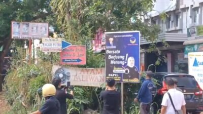 Warga Protes, Bawaslu Kota Batam Pilih Kasih Tertibkan APK Pemilu 2024