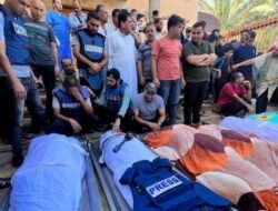 Korban Terus Bertambah: Serangan Israel di Gaza Tewaskan 46 Wartawan dan 136 Tenaga Medis