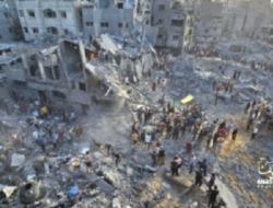 Ledakan Mengerikan di Kamp Jabalia Gaza: 50 Orang Tewas dan 150 Terluka dalam Serangan Israel