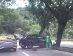 Tiga Kecelakaan Sekaligus di Waktu Bersamaan di Ruas Jalan Bukit Daeng, Batam, Kepulauan Riau