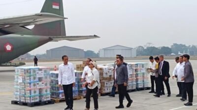 Presiden Jokowi Lepas Bantuan Indonesia untuk Gaza: Tahap Pertama 51,5 Ton
