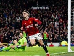 Drama Lima Gol Manchester United-Aston Villa, Alejandro Garnacho Cetak Brace