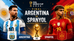 Prediksi Argentina vs Spanyol di Final Piala Dunia 2026: Duel Dua Raksasa Perebutkan Gelar Juara Dunia