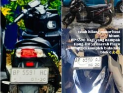 Dua Motor Raib Sekaligus di Kos Tanjung Piayu Batam, Korban Baru Sadar Usai Terdengar Teriakan